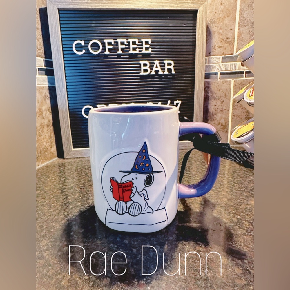 NWT double sided peanuts x Rae Dunn mug - Picture 2 of 7